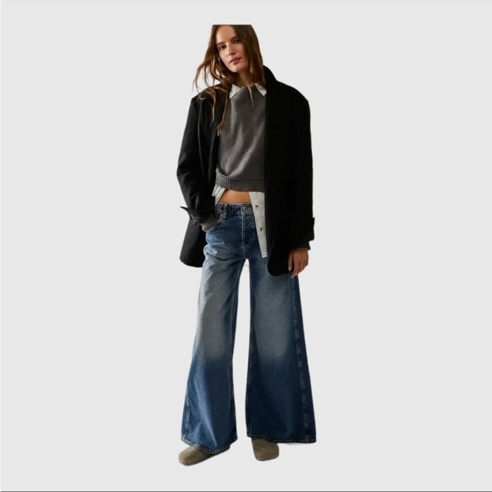 Free People Loveloose Low rise jeans size 29 - Picture 3 of 15